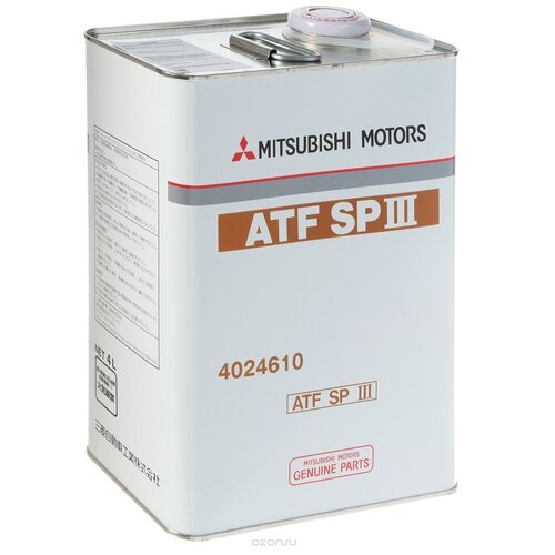 Масло Трансмиссионное Mitsubishi Dia Queen Atf Sp-3 4 Л 4024610 MITSUBISHI арт. 4024610