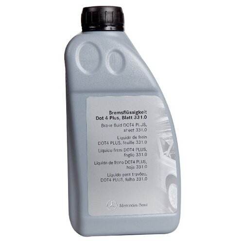 Mercedes-benz жидкость тормозная mercedes dot-4 eu 1l a000989080713