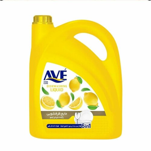 Средство для мытья посуды AVE 3750 мл. Лимон