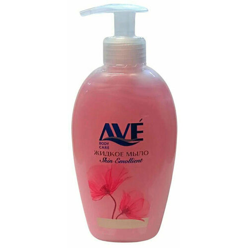 Мыло Ave жидкое, розовое, 300 мл.