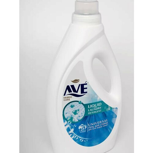 AVE Жидкое средство для стирки для всех видов тканей 1,9л.