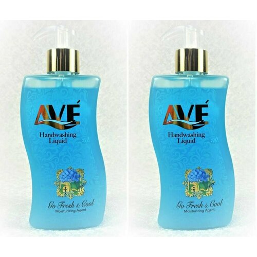 Ave Жидкое мыло Голубое Океанский бриз 500мл - 2 штуки