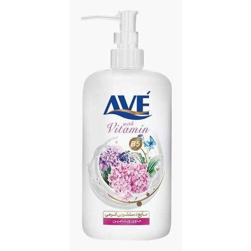 AVE Жидкое крем-мыло "Молоко и цветы", 450 гр.