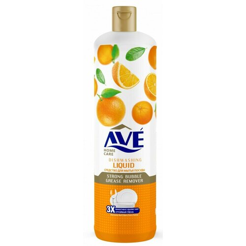 Средство для мытья посуды Апельсин 900мл AVE (арт. 848479)