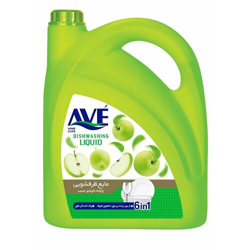 Средство для мытья посуды AVE Яблоко 3,75л