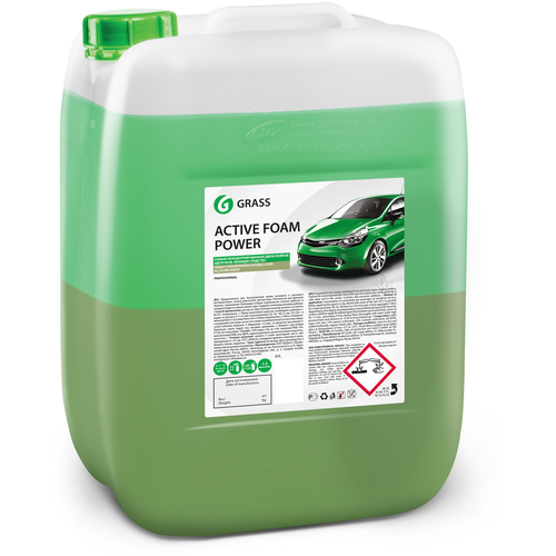 Автошампунь GRASS Active Foam Power для б/к мойки 1 л