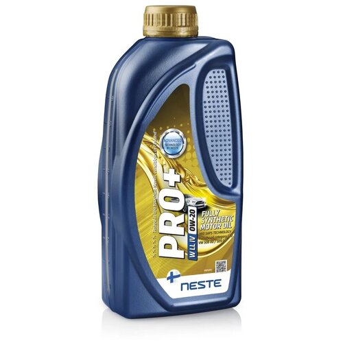 Моторное масло Neste Pro+ W LL-IV 0W-20 Синтетическое 1 л