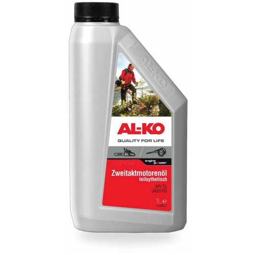 Масло AL-KO моторное для 2-такт.двигателей 1л.