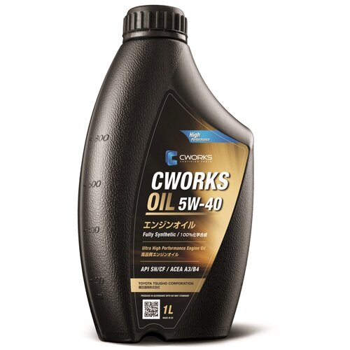 CWORKS A130R3004 Масло моторное 5W-40 A3/B4, 4л