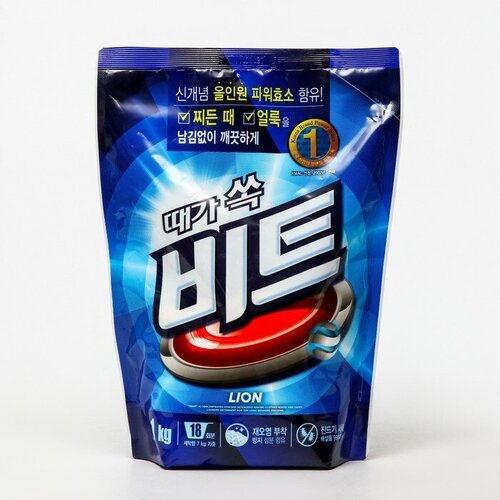 CJ Lion Стиральный порошок CJ Lion Beat, 1 кг