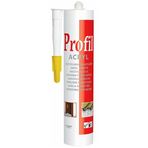 Герметик SOUDAL Profil Акриловый 270 мл белый (122951)