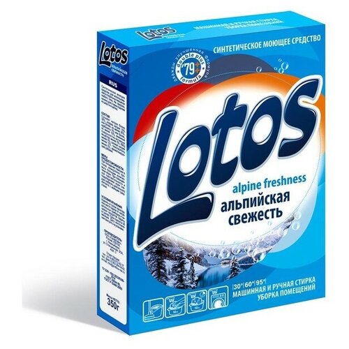Lotos Стиральный порошок Lotos Альпийская свежесть автомат, 350 г