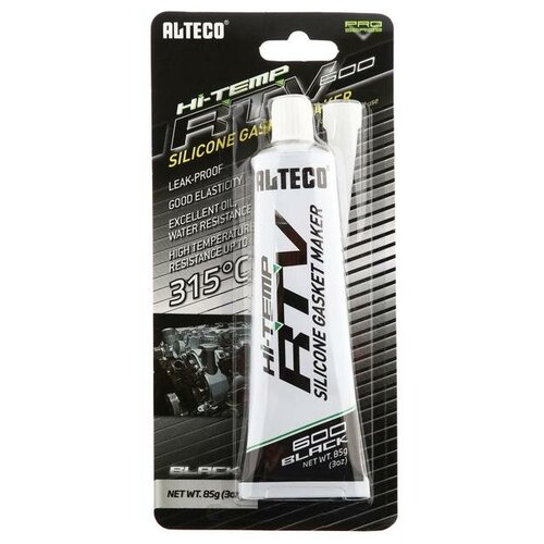 Герметик Прокладка Alteco Силиконовый Черный 85гр Арт.87408c00 Шт Super арт. 87408C00