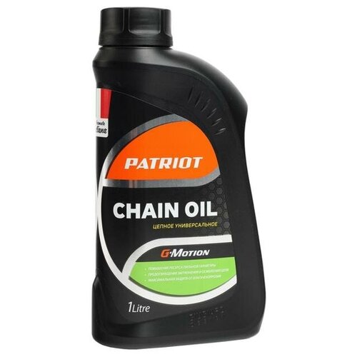 Аксессуар к садовой технике Patriot Масло цепное G-Motion Chain Oil, 1 л