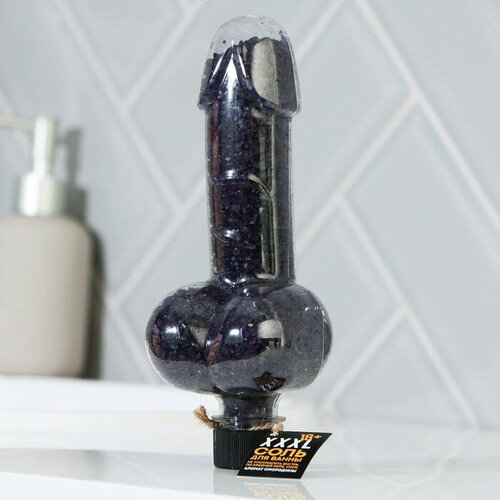 Сима-Ленд Соль для ванны XXXL с ароматом смородины в пикантном флаконе - 340 гр. (9159396)