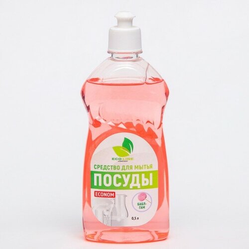 Средство для мытья посуды Vita "ECONOM бабл-гам", 500 мл (140029)