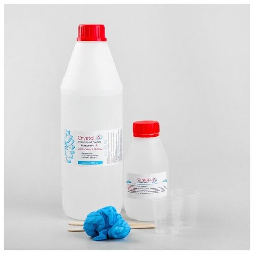 Эпоксидная смола Crystal 6, 1200 гр. 4282468