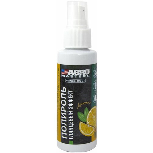 Полироль для пластика и винила глянцевый эффект ABRO MASTERS