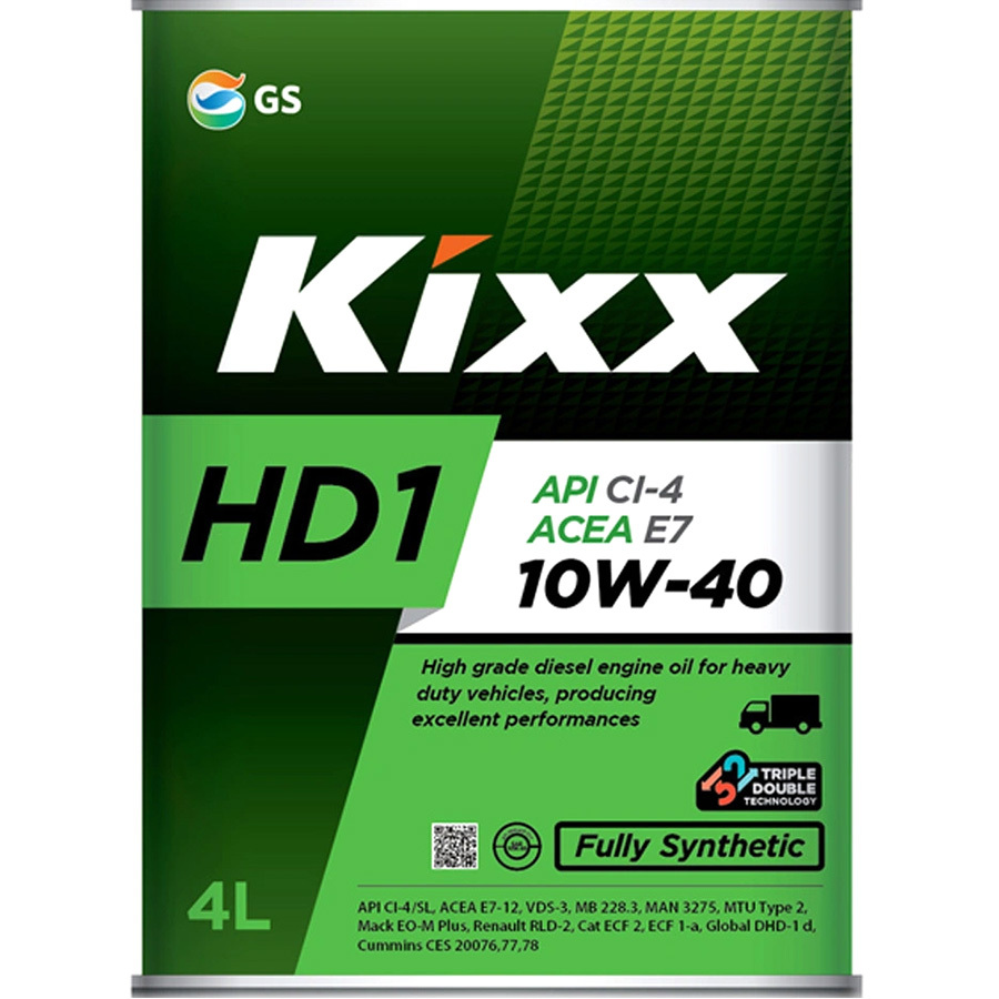 Масло моторное Kixx HD1 10W-40 4л
