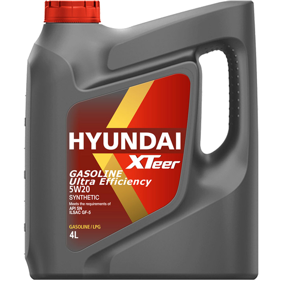 Моторное масло Hyundai Xteer Gasoline Ultra Efficiency 5W-20, 4 л