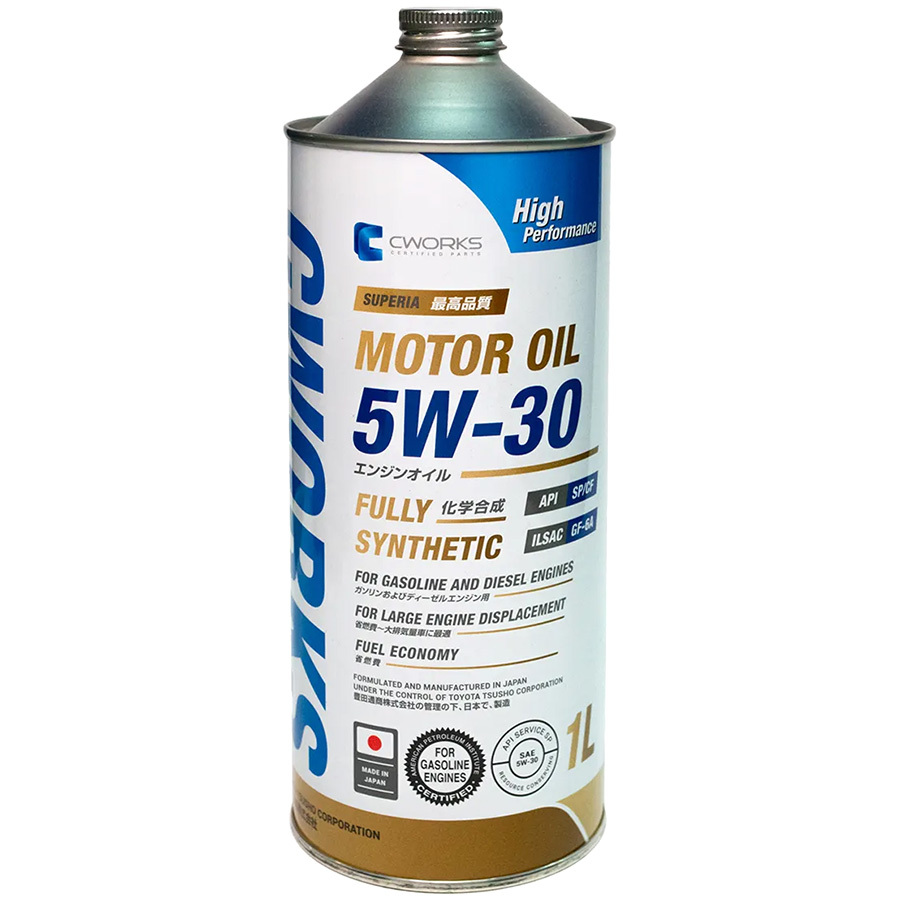 Моторное масло CWORKS SUPERIA 5W-30, 1 л