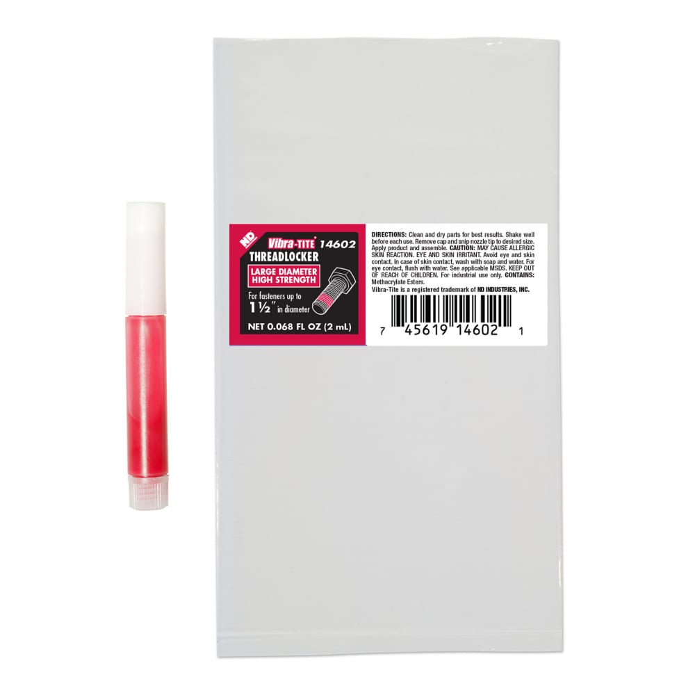 Резьбовой фиксатор высокой прочности Vibra-tite 146 2 мл 14602