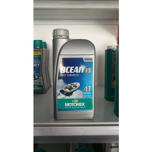 Motorex масло моторное OCEAN FS 4T SAE 15W / 50 1L