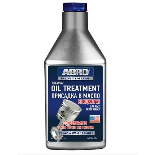 Присадка в масло концентрат Platinum 443 мл ABRO OT-611