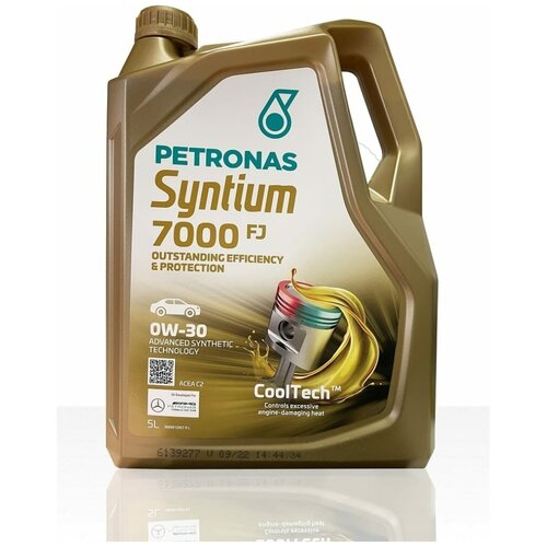 PETRONAS Масло Моторное Petronas Syntium 7000 Fj 0W-30 5L