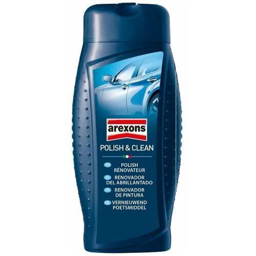 35025 AREXONS Polish & CLEAN Супер полироль для реставрации старого лак-го покрытия авто 500 мл