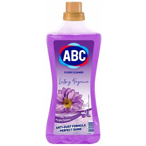 ABC чистящее средство универсальное для мытья пола Сиреневые цветы 2х900мл.