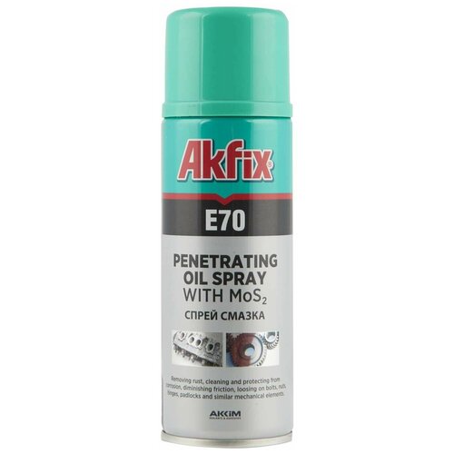 Akfix Проникающая смазка E70, 200 мл YA020 .