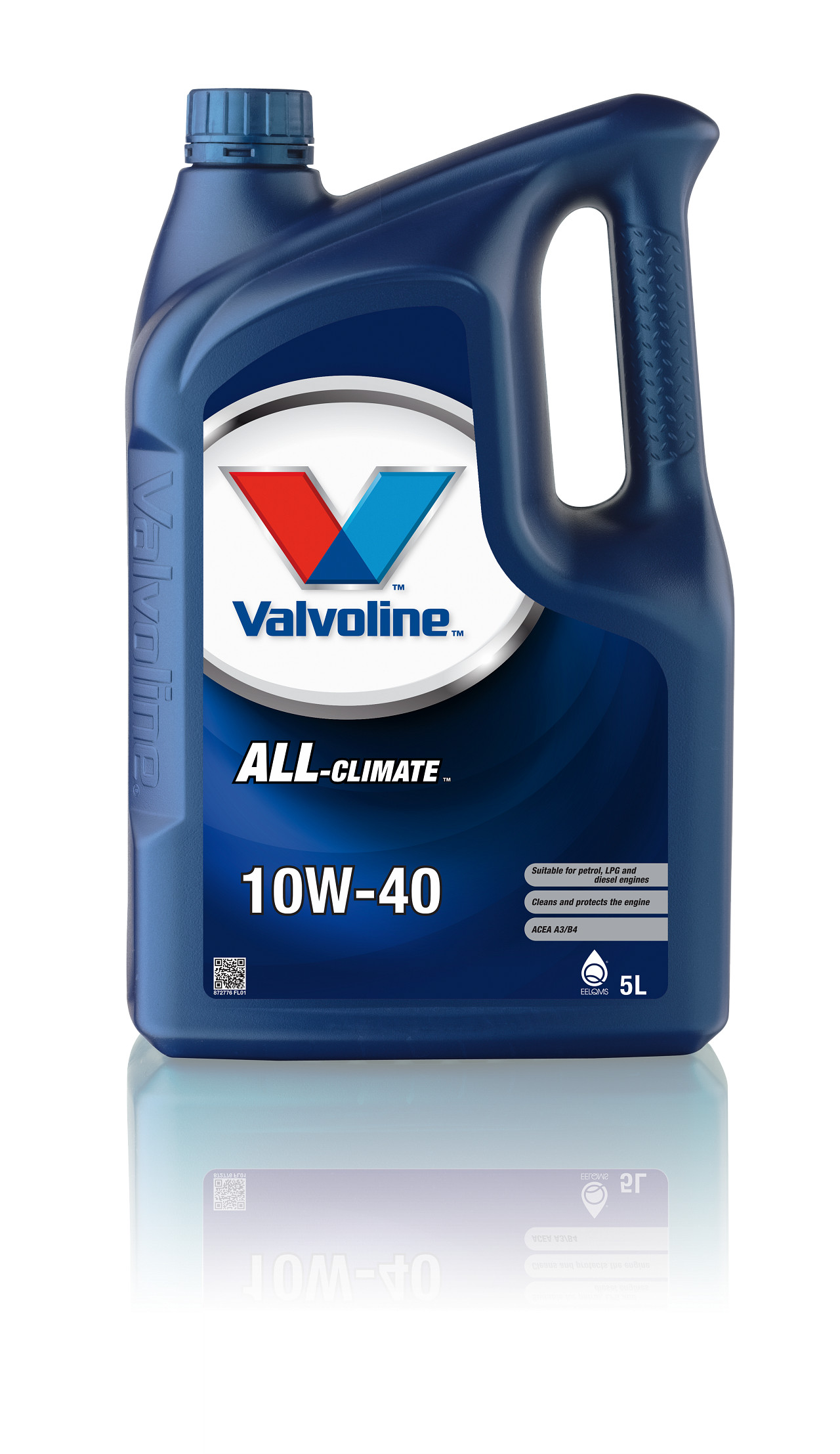 Моторное масло Valvoline синтетическое All Climate 10W40 5л