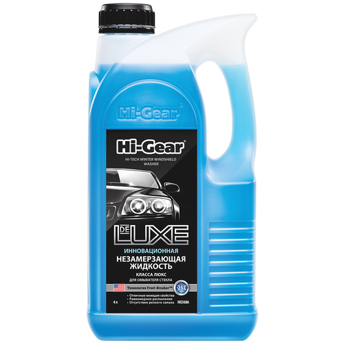Жидкость для стеклоомывателя HI-GEAR инновационная зимний 4 л, HG5686