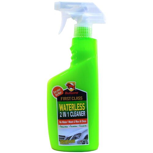 Полироль-очиститель кузова автомобиля BULLSONE Waterless Cleaner, без воды, 550 мл