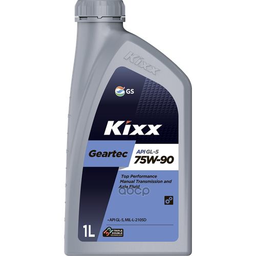 Масло Трансмиссионное Kixx Geartec Полусинтетическое 75W-90 1Л. Kixx арт. L2962AL1E1