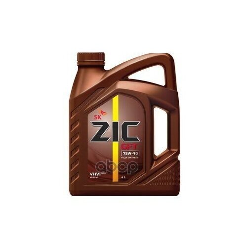 Масло Трансмиссионное Zic G-F Top 75W90 Синтетическое 4 Л Zic арт. 162629