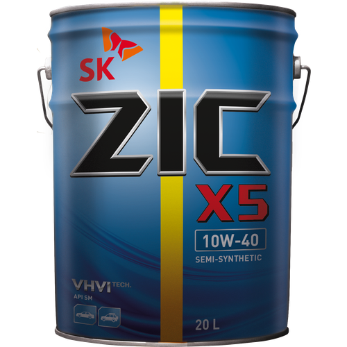 Масло ZIC 10/40 X5000 Diesel Cl-4 п/синтетическое 4л