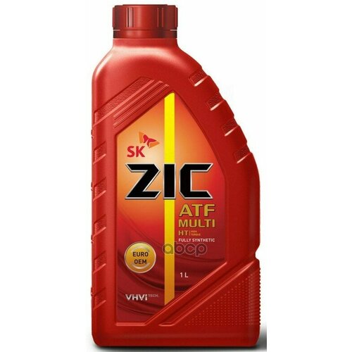 Zic Atf Multi Ht (1L)_Жидкость Гидрав! Синт Toyota T-Iv, Jws 3309, Gm Dexron Ii/Iii, Vw G052162 Zic Арт. 132664 Zic арт. 132664