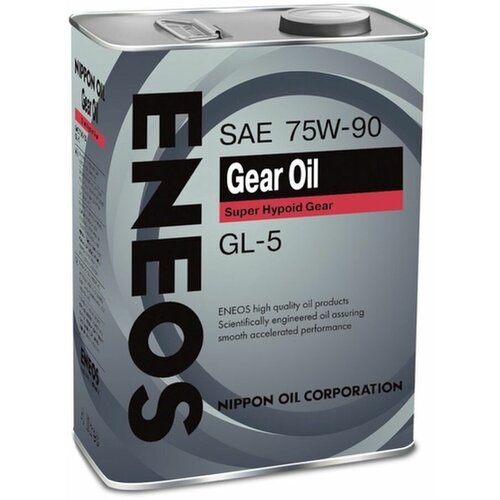 Масло трансмиссионное ENEOS Gear GL-5 75W90 4 л oil1370
