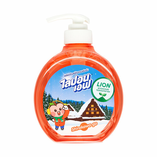 LION Lipon F Средство для мытья посуды Японский персик 475 мл