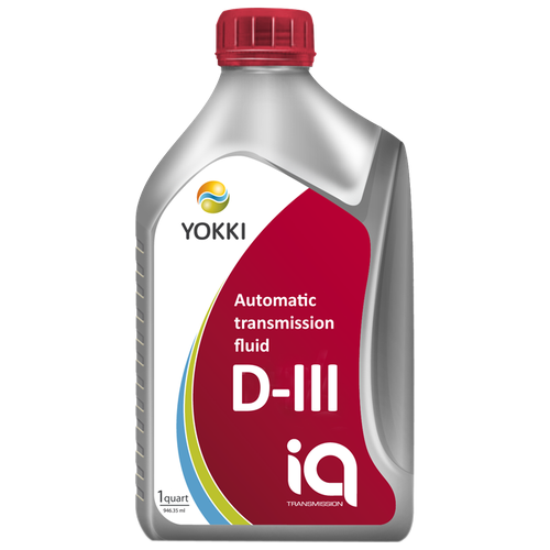 Масло трансмиссионное YOKKI ATF D-III, для автоматических коробок передач, 1л