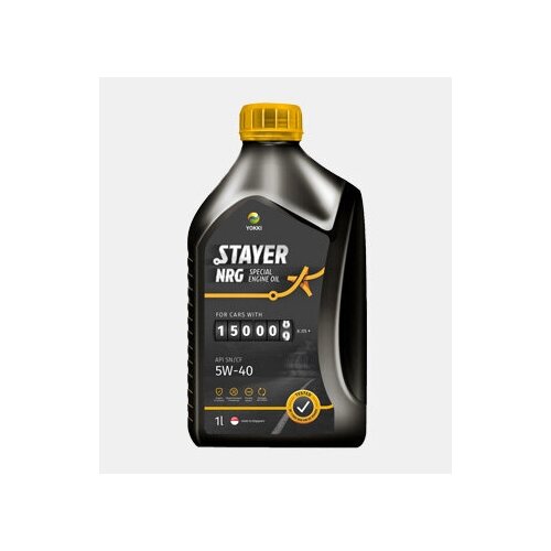 YOKKI YSNRG1001P Масло моторное синтетическое Stayer NRG 5W40 API SN,CF ACEA A3,B3,B4 1л
